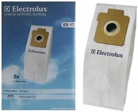 Sacchetti filtro ES17 originali aspirapolvere Electrolux 9002563394