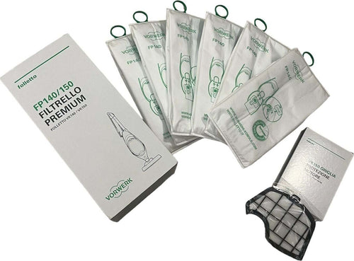 Sacchetti Folletto VK 140 / 150 + Griglia protezione motore (originali) Casa e cucina/Aspirapolvere e pulizia di pavimenti e finestre/Accessori per aspirapolvere/Sacchetti per aspirapolvere/Sacchetti per aspirapolvere verticale Grow Up - Casoria, Commerciovirtuoso.it