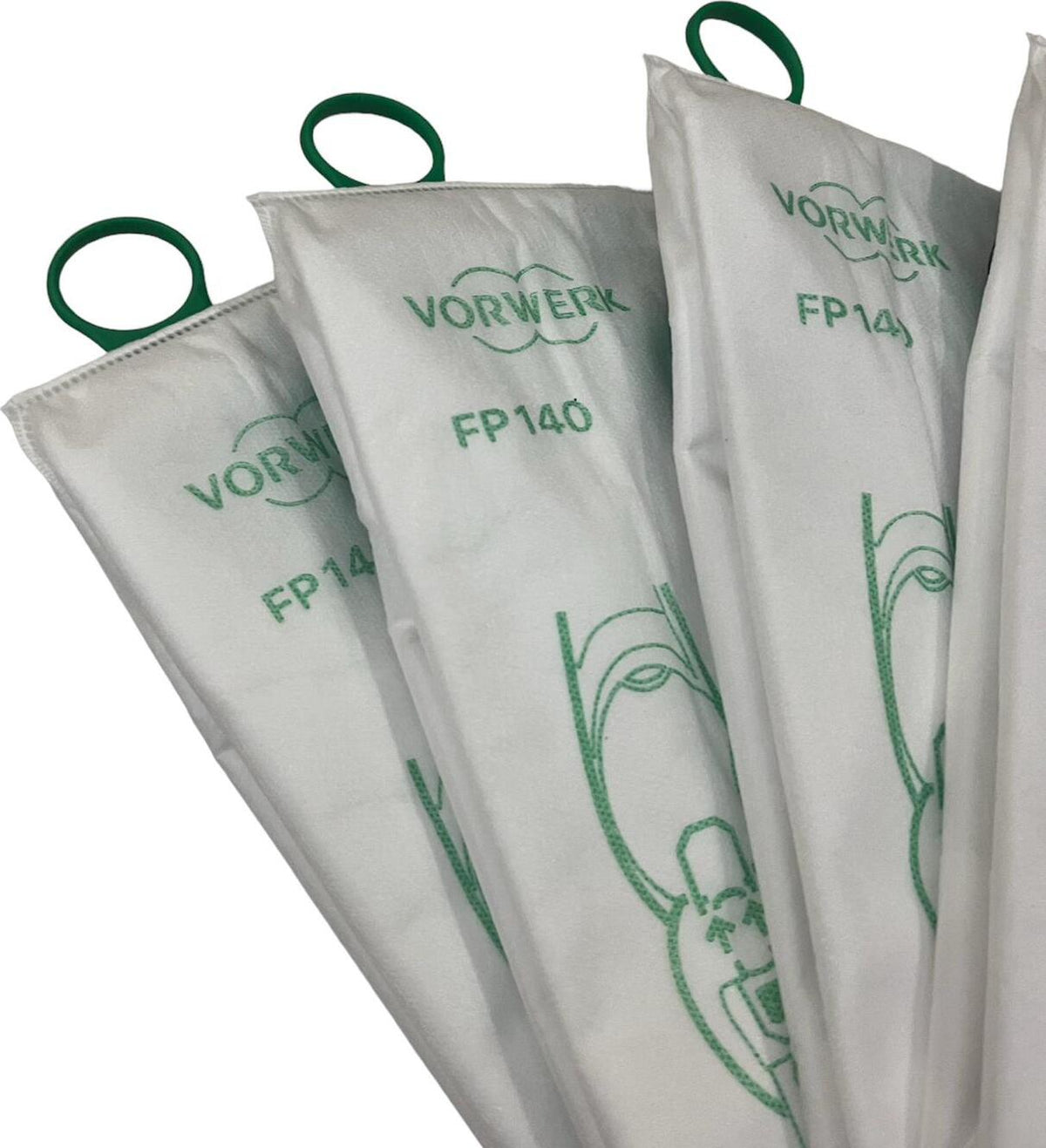 Sacchetti Originali VK 140/150 - Confezione Da 6 Pezzi Per Aspirazione Senza Polvere - Foto 2