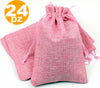 SACCHETTI JUTA ROSA BOMBONIERE PORTACONFETTI SEGNAPOSTO SEGNATAVOLO SACCHETTINO Casa e cucina/Hobby creativi/Materiali per hobby creativi/Forniture per feste/Bomboniere Trade Shop italia - Napoli, Commerciovirtuoso.it
