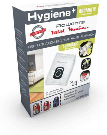 Sacchetti Originali Rowenta Hygiene In Cotone Cilindrico