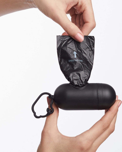 SACCHETTI PER BISOGNI DEI CANI ANIMALI CON DISPENSER E CLIP PER GUINZAGLIO 20PZ  Trade Shop italia - Napoli, Commerciovirtuoso.it