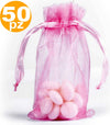 SACCHETTI ROSA ORGANZA BOMBONIERA NASCITA MATRIMONIO COMPLEANNO CONFETTI REGALO Casa e cucina/Hobby creativi/Materiali per hobby creativi/Forniture per feste/Bomboniere Trade Shop italia - Napoli, Commerciovirtuoso.it