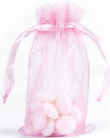 SACCHETTI ROSA ORGANZA BOMBONIERA NASCITA MATRIMONIO COMPLEANNO CONFETTI REGALO Casa e cucina/Hobby creativi/Materiali per hobby creativi/Forniture per feste/Bomboniere Trade Shop italia - Napoli, Commerciovirtuoso.it