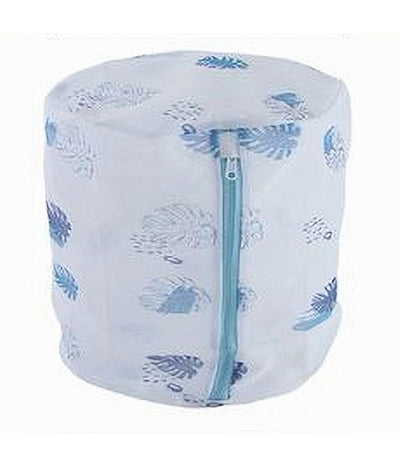 Sacchetto Bucato Lavaggio Rete Con Cerniera Biancheria 40x50cm A Fantasia 87437