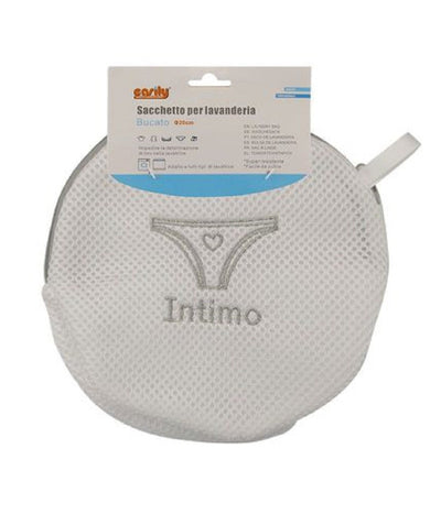 Sacchetto Lavatrice Borsa Per Biancheria Lavaggi A Rete Intimo 20cm Grigio 59376