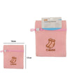 Sacchetto Rete Lavanderia Lavatrice 16x17cm Rosa Biancheria Intimo Calzini 59368