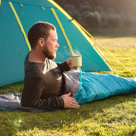 Sacco A Pelo Hiberide 10 220x75x50cm Campeggio Notte Dormire Spiaggia Borsa 68102 Sport e tempo libero/Attività ricreative all'aperto/Camping e outdoor/Letti e accessori da campeggio/Sacchi a pelo/Sacchi a pelo mummia Trade Shop italia - Napoli, Commerciovirtuoso.it