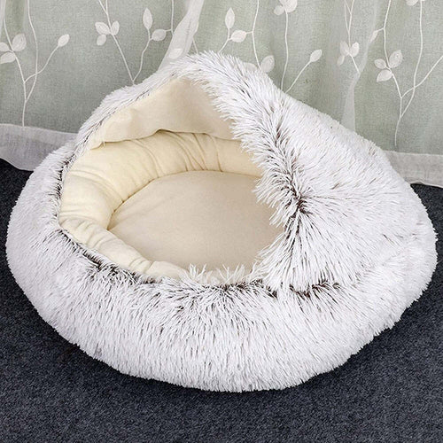 Sacco A Pelo Semi Chiuso Pelliccia Sintetica Morbido Per Gatti Cani Marrone 65cm Prodotti per animali > Prodotti per Cani > Cucce Trade Shop italia - Napoli, Commerciovirtuoso.it