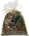 Sacco con fiori secchi decorazione natalizia per presepe da 20 cm Casa e cucina/Decorazioni per interni/Candele e portacandele/Candele/Candele a colonna MagiediNatale.it - Altamura, Commerciovirtuoso.it