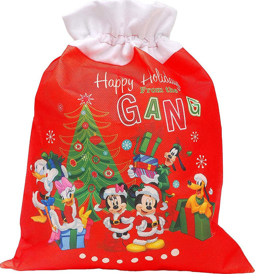 Sacco Doni Natale Disney Small, Rosso, S, Casa e cucina/Decorazioni per interni/Addobbi e decorazioni per ricorrenze/Decorazioni natalizie/Calze di Natale e portacalze/Calze Scontolo.net - Potenza, Commerciovirtuoso.it