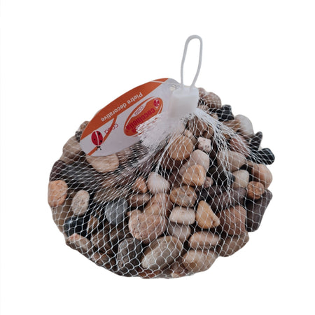 Pietre decorative miste per presepe e villaggi natalizi da 500 g