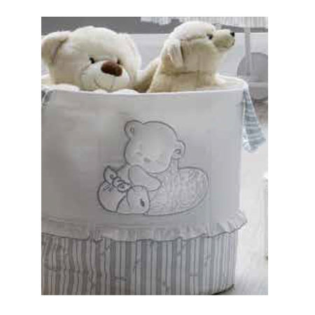 Sacco Portagiochi Tessuto Italbaby Love Avorio