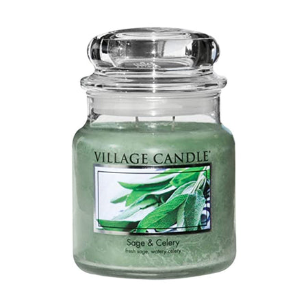 Candele profumate "Village Candle" profumatore per ambienti 16 once, Giara in vetro 450 gr