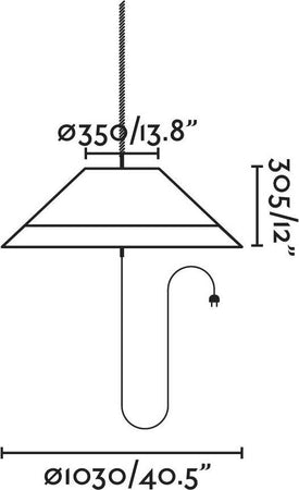 SAIGON OUT Lampada portatile e sospensione grigia/marrone W100 hole cap Illuminazione/Illuminazione per interni/Lampadari lampade a sospensione e plafoniere/Lampade a sospensione Led Mall Home - Napoli, Commerciovirtuoso.it