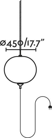 SAIGON OUT R45 Lampada portatile e sospensione grigia/bianco opaco hole cap Illuminazione/Illuminazione per interni/Lampadari lampade a sospensione e plafoniere/Lampade a sospensione Led Mall Home - Napoli, Commerciovirtuoso.it