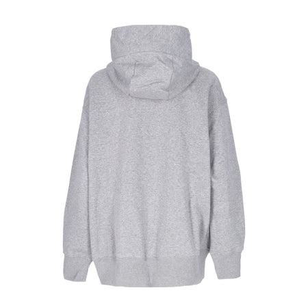 Nike Felpa Cappuccio Donna W Sportswear Phoenix Fleece Oversized Pullover Hoodie Dk Grey Heather/sail da donna