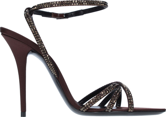 Saint-Laurent-Sandali-Marrone-da-donna