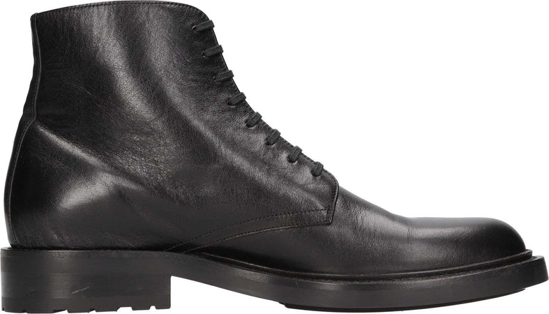 Saint-Laurent-Stivali-Nero-da-uomo