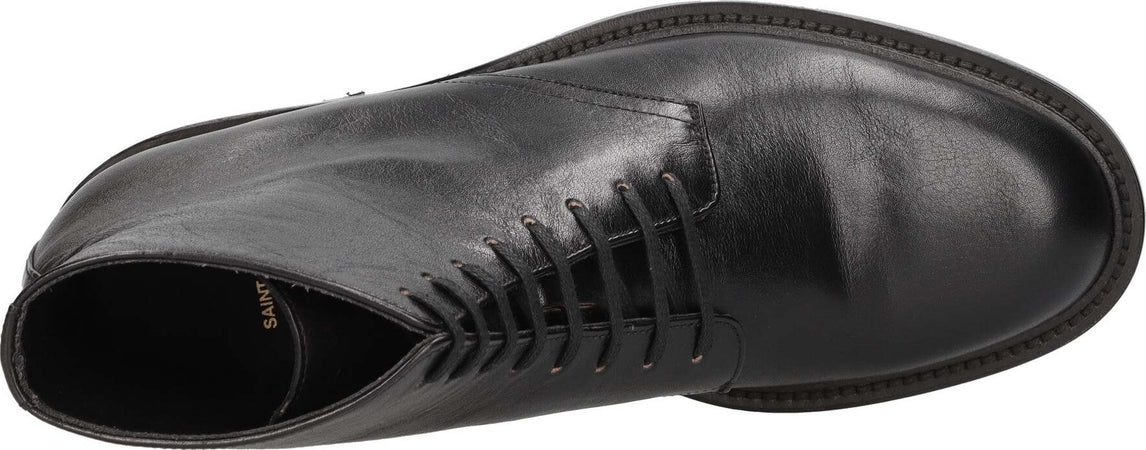 Saint-Laurent-Stivali-Nero-da-uomo