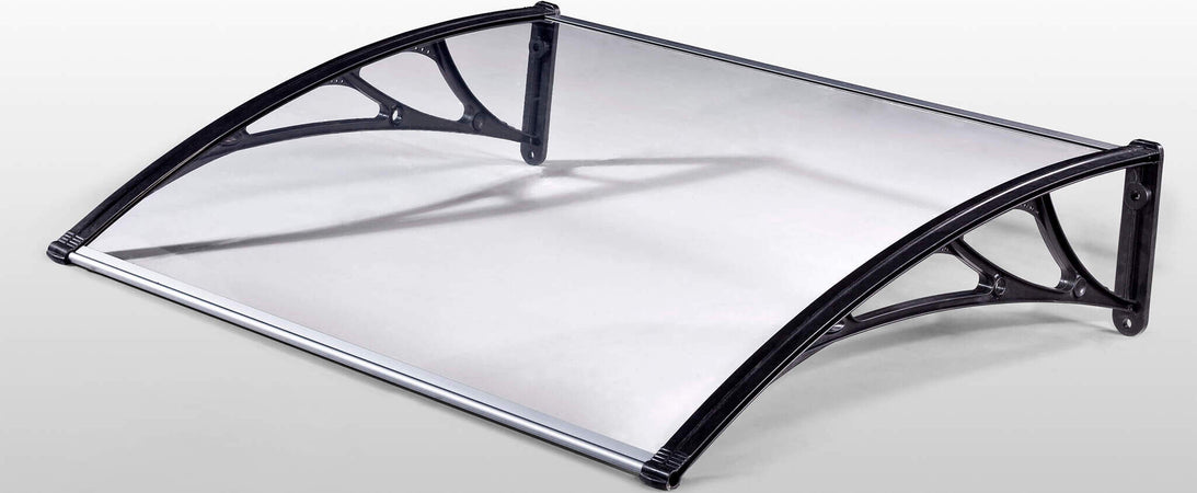 SAKURA---pensilina-in-policarbonato-porta-ingresso-100x150-Trasparente-Milani-Home