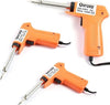 Saldatore-A-Stagno-Saldatrice-Elettrico-100-Watt-Max-Punta-Intercambiabile