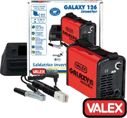 Saldatrice Inverter Ventilata A Corrente Continua Valex Galaxy 126 Fai da te/Utensili elettrici e a mano/Utensili elettrici/Attrezzature per saldatura e dissaldatura/Saldatori a pistola e saldatrici/Saldatrici Trade Shop italia - Napoli, Commerciovirtuoso.it