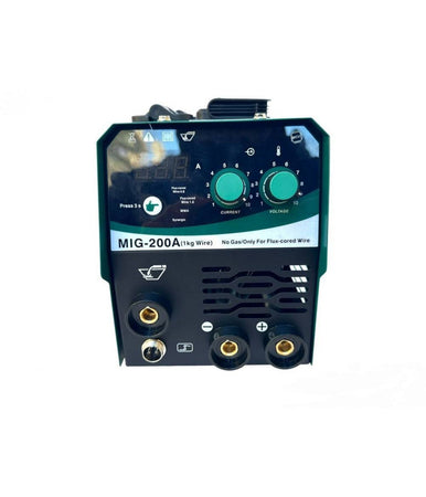Saldatrice Mig A Filo Continuo No Gas 200 A Mma Elettrodo + Bobina Mig-200a