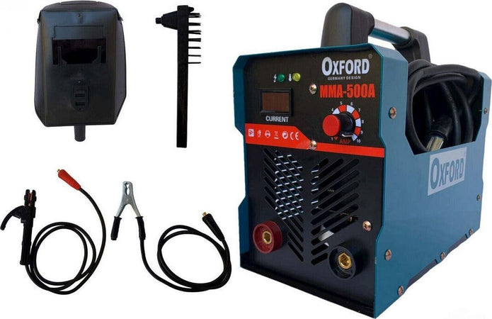 Saldatrice OXFORD MMA-500A Fai da te/Utensili elettrici e a mano/Utensili elettrici/Attrezzatura per saldare/Attrezzatura per saldatura ad arco Grow Up - Casoria, Commerciovirtuoso.it