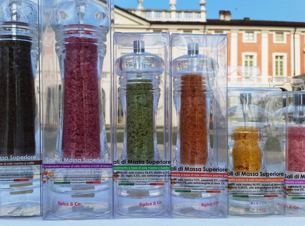 Sale marino al caffe e scorza di limone affumicato - 25 gr Saporidisale.It