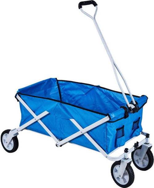 SALERNO---carrello-da-spiaggia-e-campeggio-pieghevole-Blu-Milani-Home