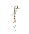 Saliscendi Bagno Colonna Doccia Miscelatore Oro Soffione Rotondo Doccetta 87306
