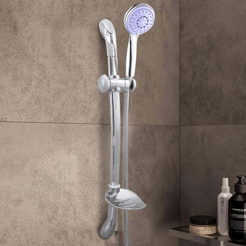 Saliscendi Con Soffione Doccia 3 Funzioni Getti Asta 67 Cm Cromato Bagno Vasca Accessori Doccia Trade Shop italia - Napoli, Commerciovirtuoso.it