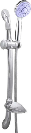 Saliscendi Con Soffione Doccia 3 Funzioni Getti Asta 67 Cm Cromato Bagno Vasca Accessori Doccia Trade Shop italia - Napoli, Commerciovirtuoso.it