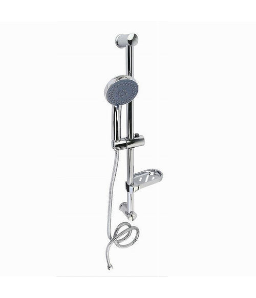 Saliscendi Doccia Bagno Asta Colonna 70 Cm Portasapone Doccetta Multigetto 79821