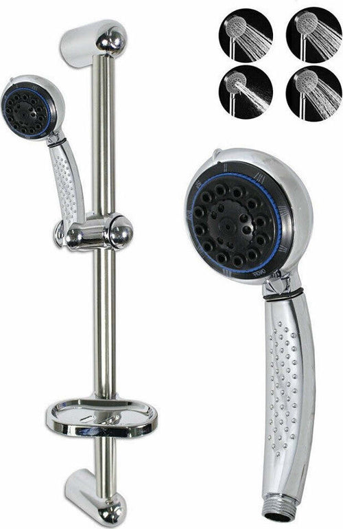 Saliscendi Doccia Bagno Con Soffione Doccetta Tubo Con Portasapone Cromato 69130 Accessori Doccia Trade Shop italia - Napoli, Commerciovirtuoso.it