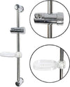 Saliscendi-Per-Soffione-Doccia-Altezza-Regolabile-Con-Portasapone-60-Cm-69155