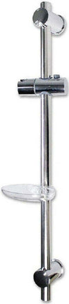 Saliscendi Per Soffione Doccia Altezza Regolabile Con Portasapone 70 Cm 69203 Accessori Doccia Trade Shop italia - Napoli, Commerciovirtuoso.it