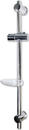 Saliscendi Per Soffione Doccia Altezza Regolabile Con Portasapone 70 Cm 69203 Accessori Doccia Trade Shop italia - Napoli, Commerciovirtuoso.it