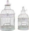 SALOMON---set-di-2-gabbie-tonde-stile-provenzale-in-ferro-verniciato-Bianco-Milani-Home