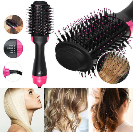 Salone One-Step Asciugacapelli Multifunzione 2in1 Spazzola Rotante Ceramica Ioni Bellezza/Cura dei capelli/Strumenti per lo styling/Modellatori ad aria calda Zencoccostore - Formia, Commerciovirtuoso.it