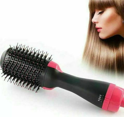 Salone One-Step Asciugacapelli Multifunzione 2in1 Spazzola Rotante Ceramica Ioni Bellezza/Cura dei capelli/Strumenti per lo styling/Modellatori ad aria calda Zencoccostore - Formia, Commerciovirtuoso.it