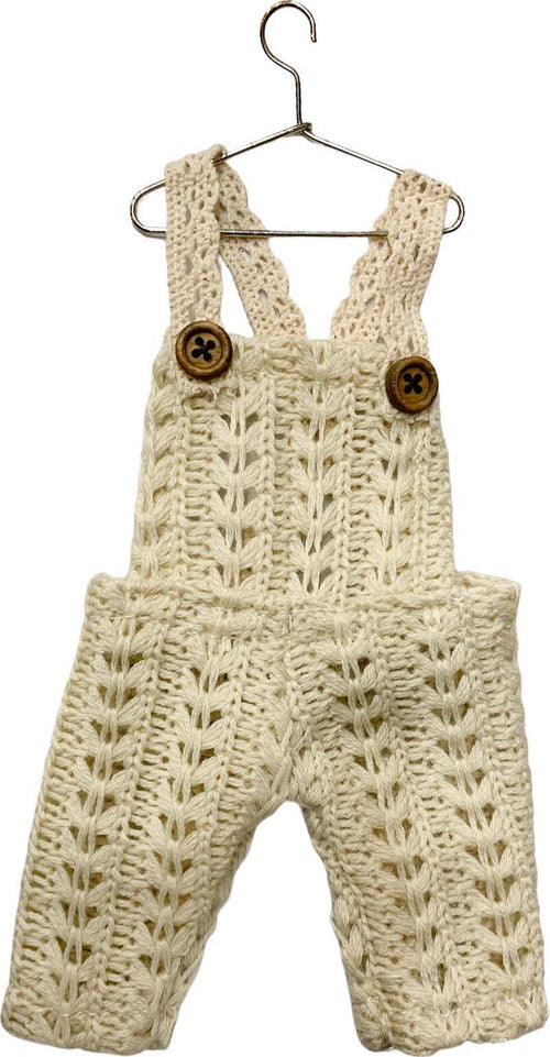 Salopette in lana beige su gruccia per albero di natale decorazione natalizia da 20 cm Casa e cucina/Decorazioni per interni/Addobbi e decorazioni per ricorrenze/Decorazioni natalizie/Addobbi e decorazioni/Palle e palline MagiediNatale.it - Altamura, Commerciovirtuoso.it