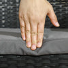 Salotto-da-Esterno-Rattan-PE-con-Divanetto,-2-Poltrone-con-Cuscini-e-Tavolino-in-Vetro,-Nero-e-Grigio-860-331V00GY