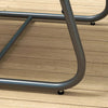Salotto-da-Giardino-con-Divanetto,-2-Poltrone-e-Tavolino-in-Acciaio-e-Tessuto-a-Rete,-Crema-84G-400V00GY