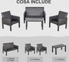 Salotto-da-Giardino-con-Divano-da-Esterno-e-Tavolino,-Mobili-da-Giardino-in-Rattan-Sintetico,-Set-4-Pz,-Grigio-860-166