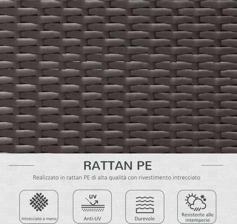 Salotto-da-Giardino-in-Rattan-da-7-Pezzi-con-Tavolino-e-Divano-Modulabile-con-Cuscini,-Crema-860-020