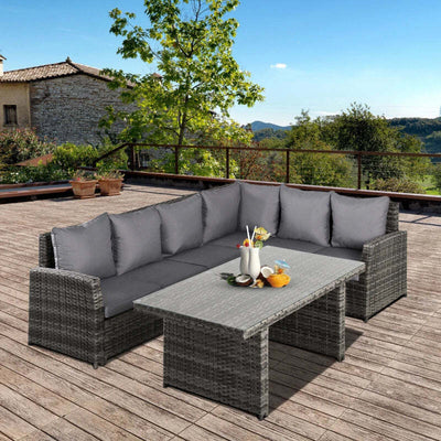 Salotto-da-Giardino-Set-3-Pz-con-2-Divani-da-Esterno-e-1-Tavolo-da-Giardino-in-Rattan-Sintetico-Grigio-860-123