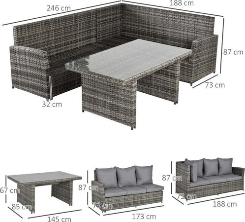 Salotto-da-Giardino-Set-3-Pz-con-2-Divani-da-Esterno-e-1-Tavolo-da-Giardino-in-Rattan-Sintetico-Grigio-860-123