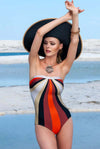SALSEDINE-|-Costume-intero-fascia-righe